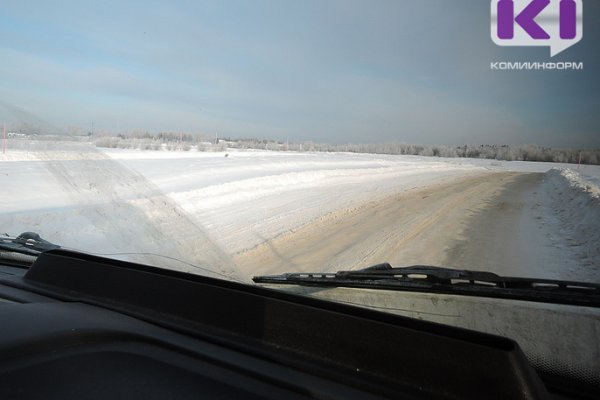 Тоннаж зимника через Печору в Усинском районе увеличат до 25 тонн