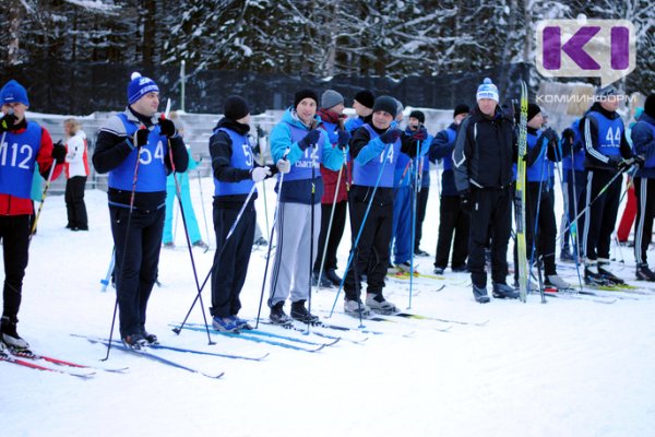 Сотрудники МЧС Коми встали на лыжи