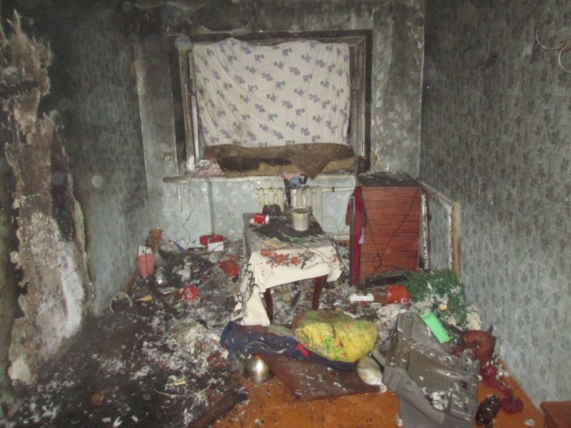 В Нижнем Одесе хозяйка одной из квартир едва не спалила многоквартирный дом