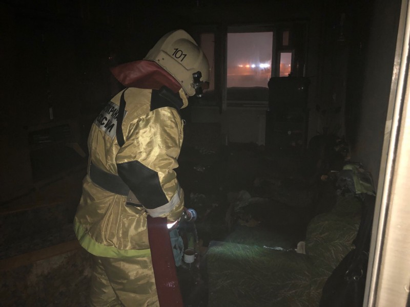 В Воркуте пенсионерка получила серьезные ожоги на пожаре