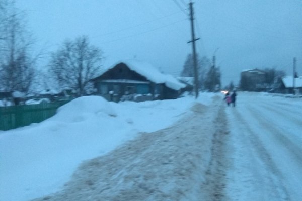 В Усть-Вымском районе очистили дорогу после обращения жителей на 