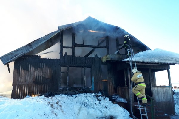 В Коми за сутки произошло три пожара из-за нарушения эксплуатации печей
