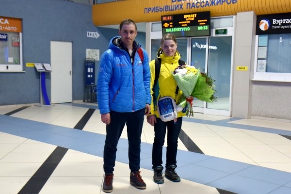 Сергей Гапликов поздравил Ирину Губер и Ивана Мартюшева с успешным выступлением на Чемпионате мира по лыжному спорту