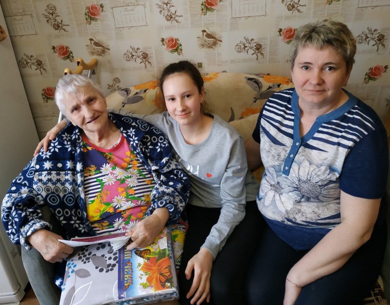 Жительнице Княжпогостского района Марии Прохоровой исполнилось 90 лет