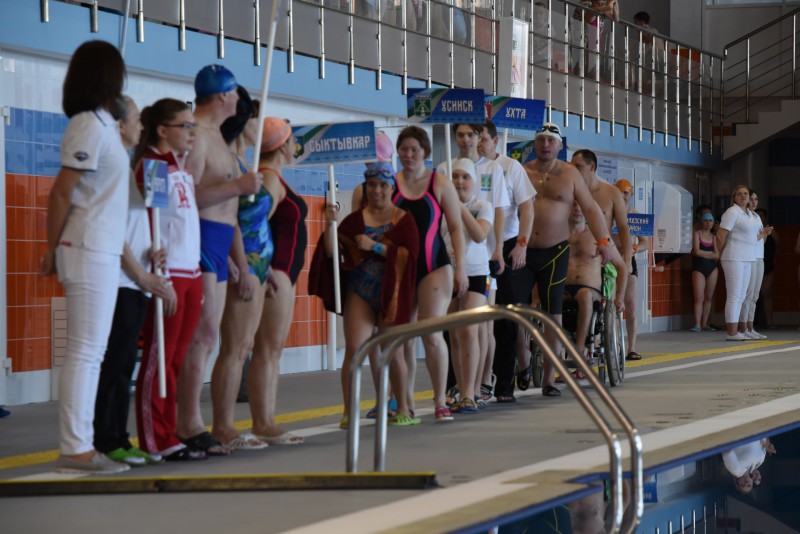 Более сотни спортсменов собрали чемпионат и первенство Республики Коми по плаванию среди инвалидов