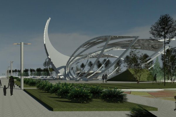 Усинск представил проект благоустройства семейного парка в стиле 