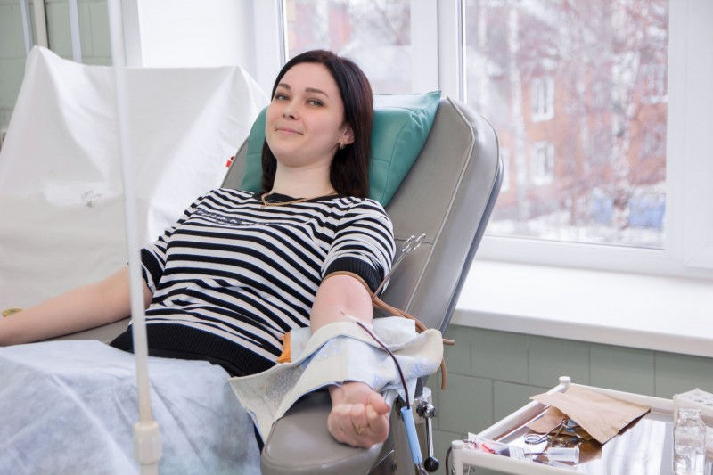 В Коми в Национальный день донора банк крови пополнился на 70 литров