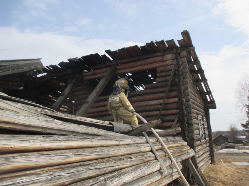 Из-за неосторожного обращения с огнем в Коми произошло четыре пожара