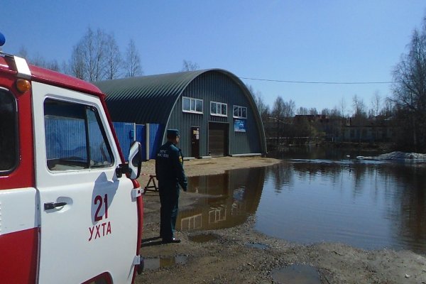 В Ухте высокая вода выгнала из дома восемь человек