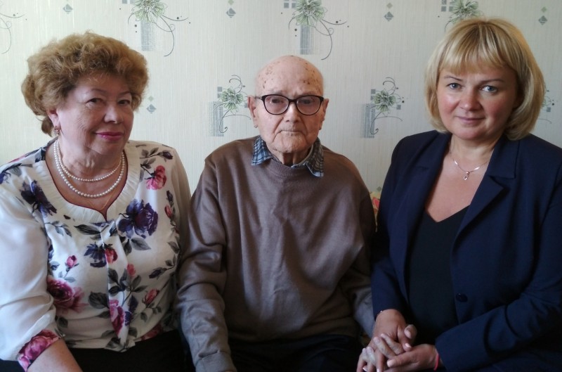 В Вуктыле ветерану Великой Отечественной войны Константину Агееву исполнилось 100 лет