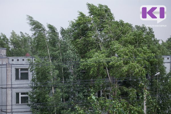 По вине циклонов погода в Коми останется неустойчивой
