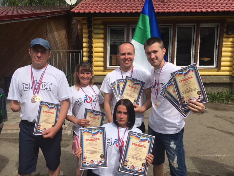 Команда Коми завоевала десять медалей спортивного фестиваля СЗФО среди инвалидов