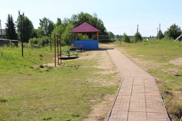 Обустройство зоны отдыха в прилузской деревне Беляевская близится к завершению

