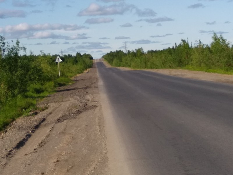 На участке Усть-Уса – Харьягинский закончен ремонт дороги