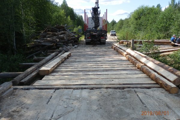 В Усть-Куломском районе после паводка открыли все понтонные мосты 