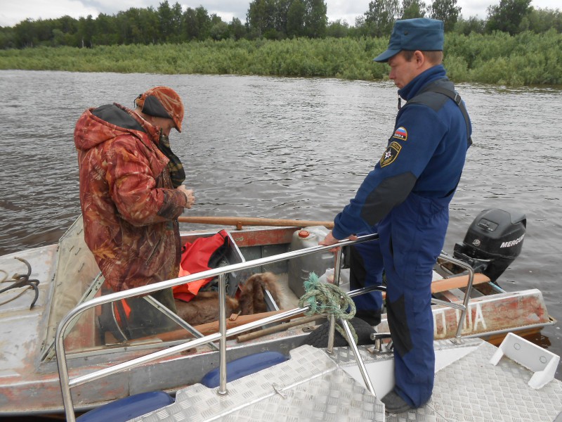 В ходе рейда по реке Печора пятерых судоводителей привлекли к административной ответственности