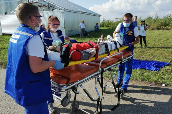 Команда Центра медицины катастроф Коми стала первой на межрегиональных соревнованиях служб экстренной помощи