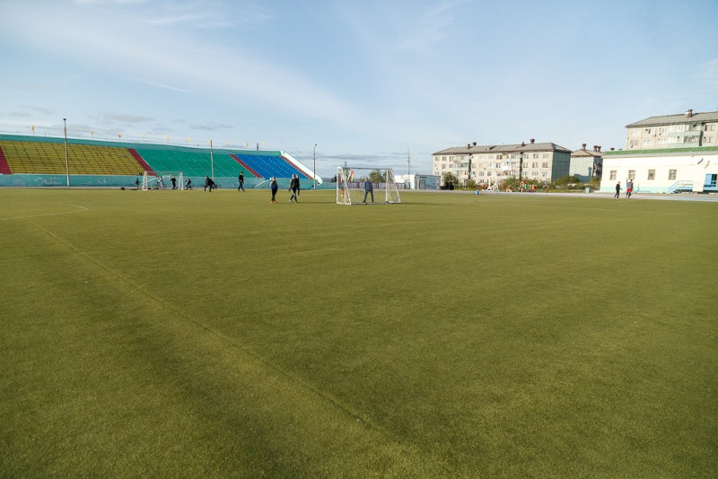 Стадион "Юбилейный" в Воркуте ждет капитальный ремонт