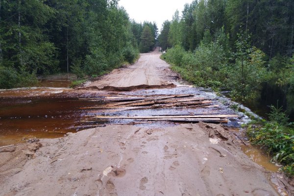 Разрушенный участок дороги Керчомъя - Дзёль в Усть-Куломском районе восстановлен - Минстрой Коми
