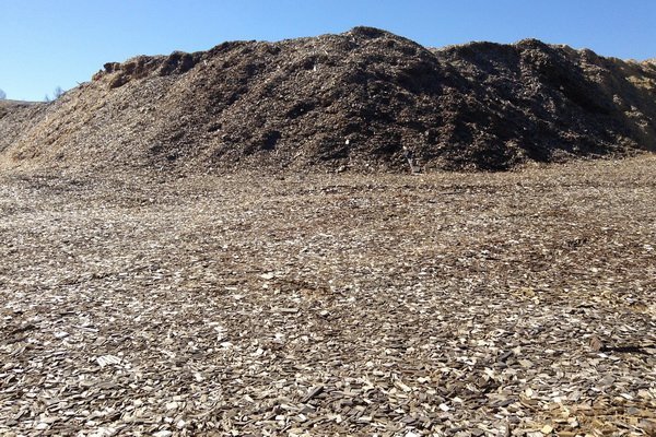Гигантская свалка коры в Лесозаводе переродилась в грунт 