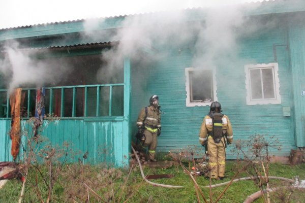 В Корткеросском районе огнем повреждена комната в жилом доме