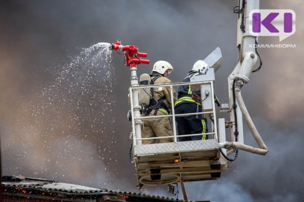 Три пожара произошли в Коми за минувшие сутки