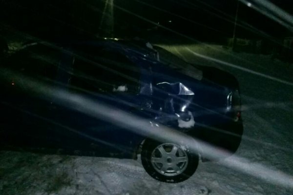 На трассе Сыктывкар - Ухта в ДТП пострадали женщина и 4-летняя девочка