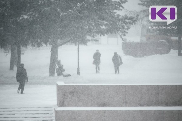 Снегопад в Сыктывкаре может перекрыть рекорд по количеству осадков за всю историю метеонаблюдений