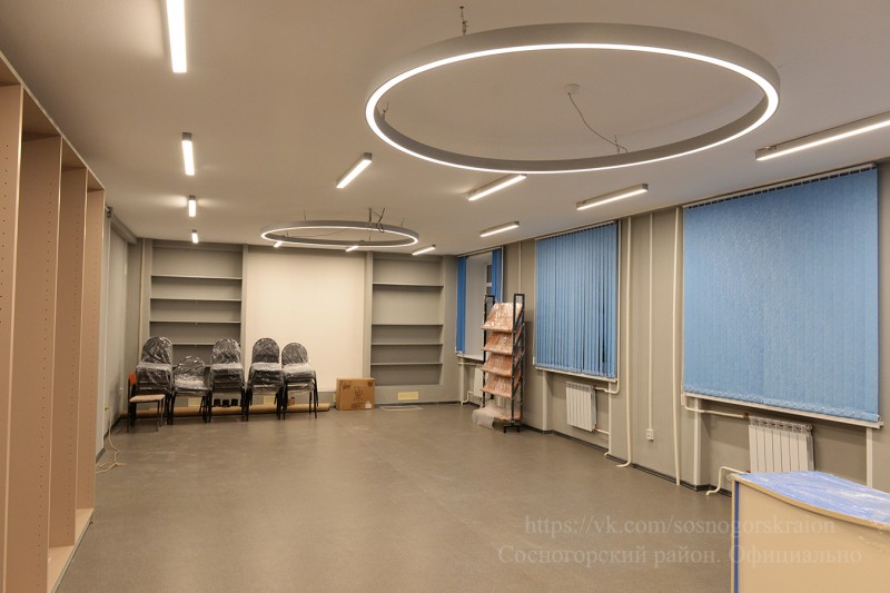 В Сосногорске готовится к открытию первая современная модельная библиотека