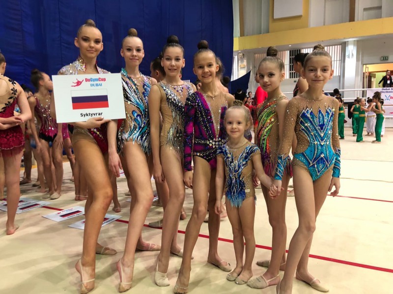 Сыктывкарские гимнастки выиграли 13 наград на международном турнире в ОАЭ