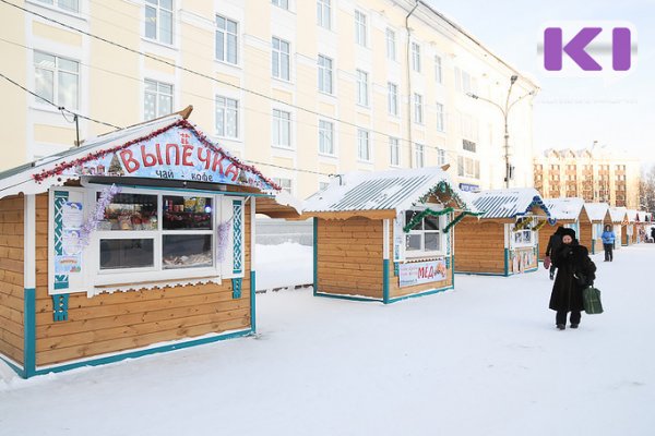 На Стефановской площади в Сыктывкаре развернется новогодняя торговля