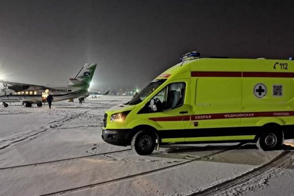 За один день в медицинские организации Коми с использованием авиатехники доставлено восемь человек