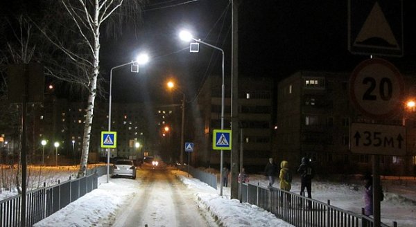 В 2019 году в столице Коми появилась подсветка ещё 20 пешеходных переходов