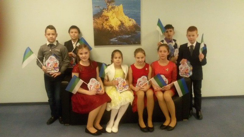 Дети-сироты из Коми встречают Новый год в Москве

