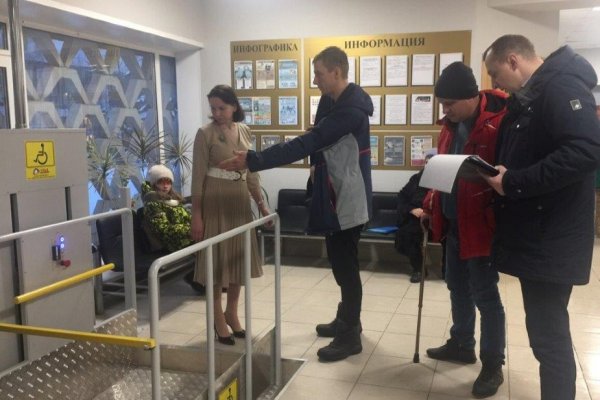 В госучреждении Коми установлен подъемник вертикального перемещения