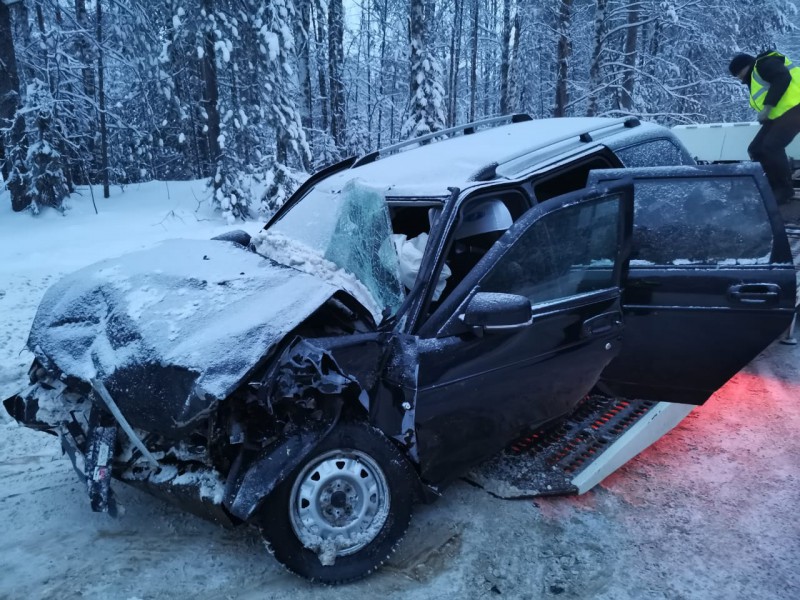 В аварии под Сосногорском пострадали пять человек