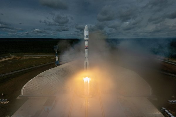 С космодрома Плесецк запустили ракету 