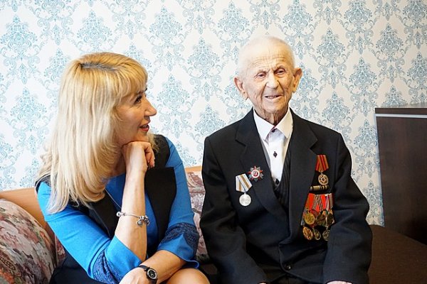 101 год исполнился участнику Великой Отечественной войны Владимиру Пономареву 