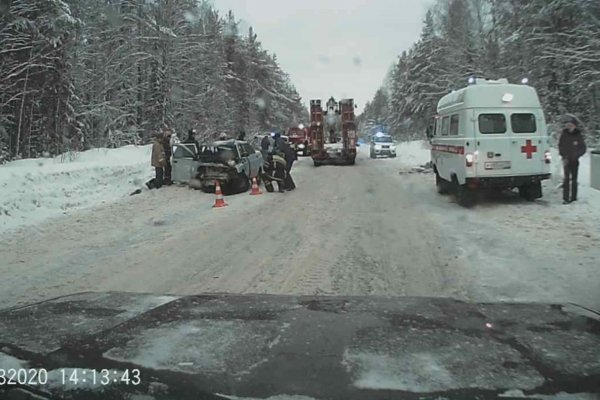 В Ухте на опасной дороге у Яреги вновь произошла авария
