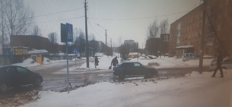 В Сыктывкаре водитель на ВАЗе сбил пенсионерку