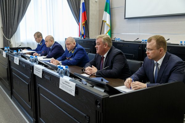 Сергей Гапликов принял участие в совещании под председательством заместителя Генпрокурора РФ Алексея Захарова