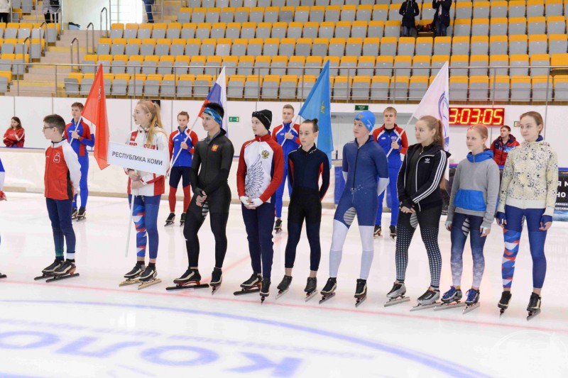 Конькобежцы Коми оказались в числе сильнейших в финале всероссийских соревнований