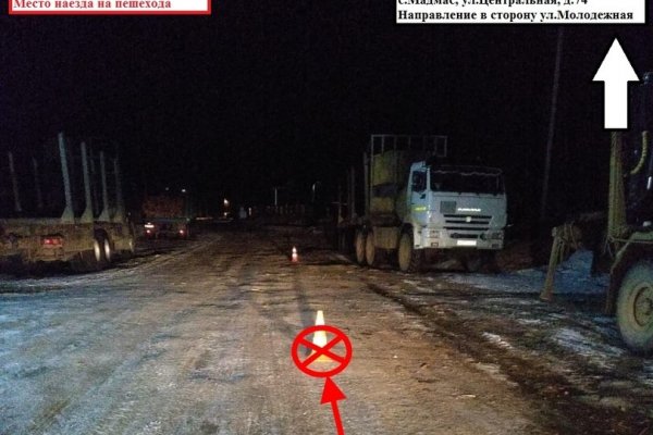 В Усть-Вымском районе водитель ВАЗа сбил пешехода и скрылся с места ДТП