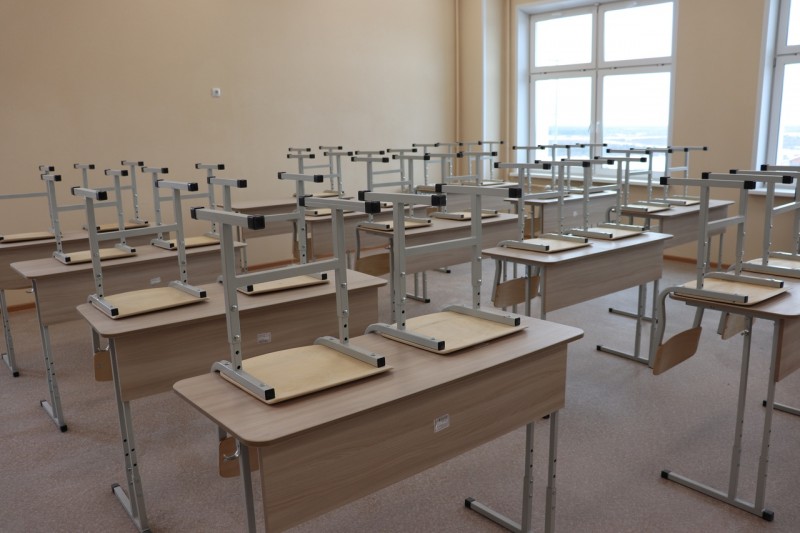 В школе микрорайона Орбита в Сыктывкаре завершаются отделочные работы