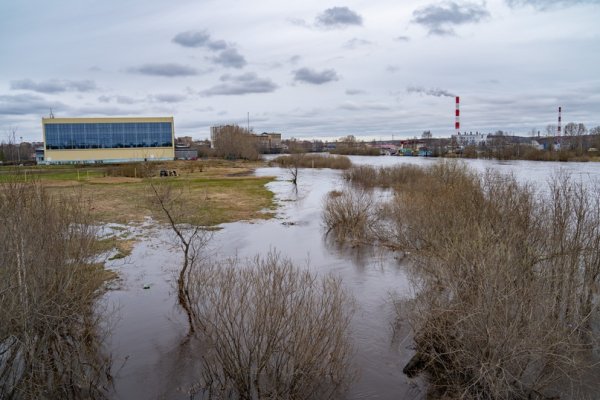 Уровень воды в Ухте продолжает подниматься