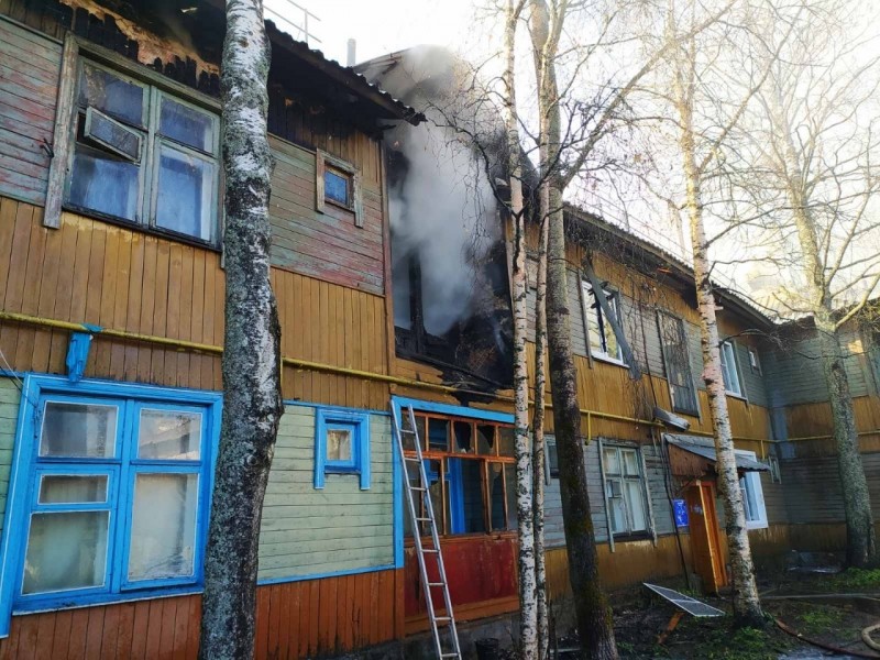 Сгоревший в Сосногорске дом будет снесен