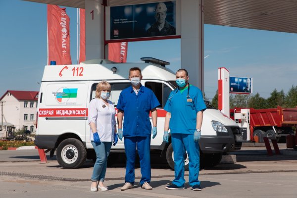 ЛУКОЙЛ продлил бесплатную заправку скорых в Коми

