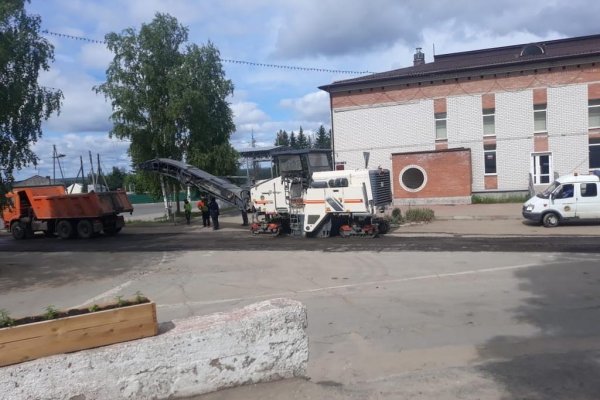 В Койгородке приступили к ремонту улиц Советская, Новая и Мира 