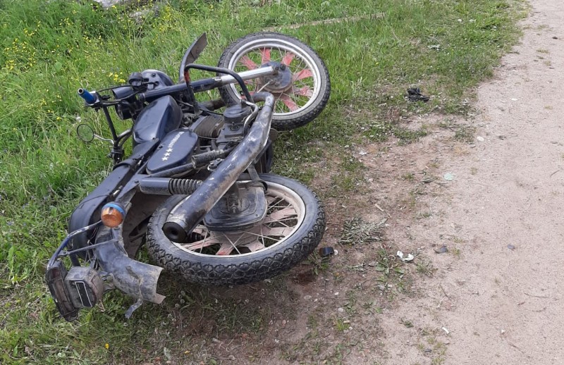 В ДТП под Усть-Куломом травмирована 17-летняя пассажирка мотоцикла

