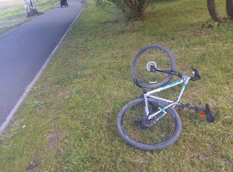 В Кировском парке велосипедист сбил ребенка